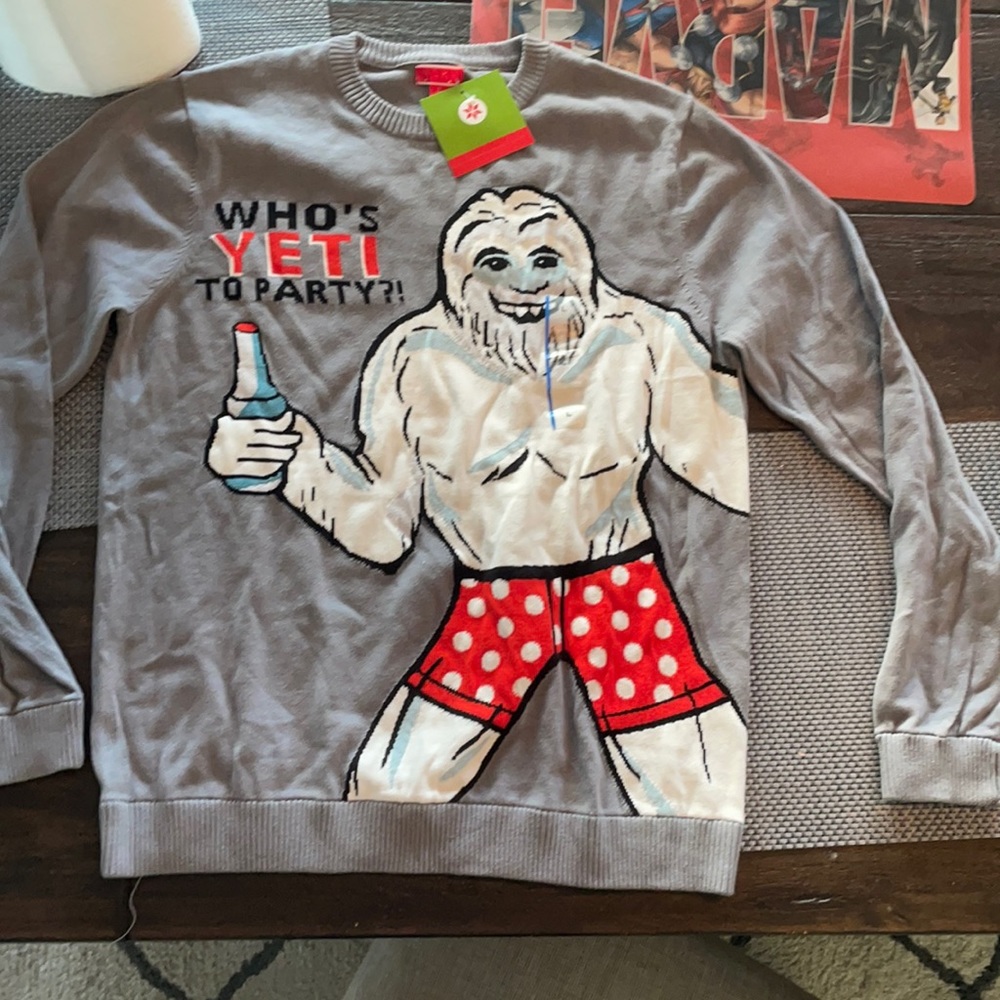 “Who’s Yeti to Party” Holiday Sweater  Target